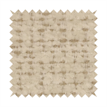 Wellington Chunky Chenille Weave Upholstery Fabric Cream Colour CTR-36 - Handmade Cushions