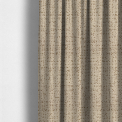 Wellington Chunky Chenille Weave Upholstery Fabric Cream Colour CTR-36 - Made To Measure Curtains