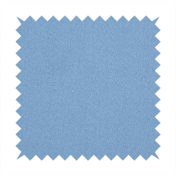 Merida Suede upholstery fabric in a soft, medium sky blue colour.