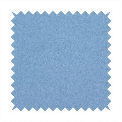 Merida Suede upholstery fabric in a soft, medium sky blue colour.