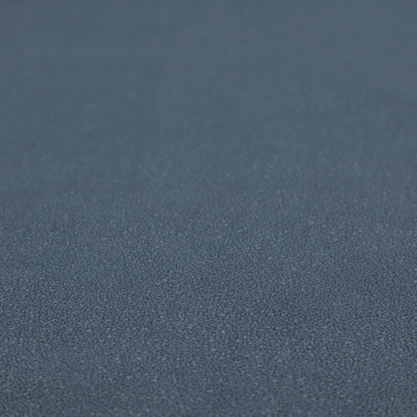 Merida Suede upholstery fabric in a muted slate blue or denim blue colour.