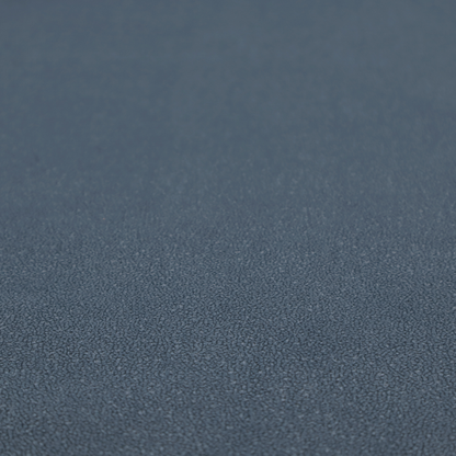 Merida Suede upholstery fabric in a muted slate blue or denim blue colour.