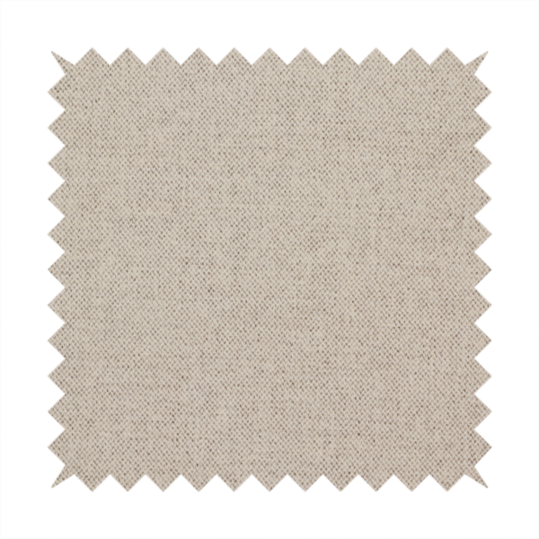 A finely textured weave in a soft greige or light stone shade. The material features a subtle heathered look with tiny flecks of pale grey, cream, and beige undertones throughout.