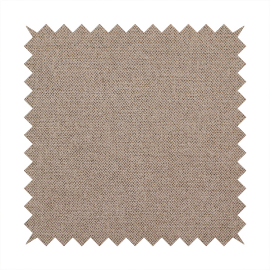A finely textured weave in a warm taupe or light brownish-grey shade. The material features a subtle heathered look with finely blended threads of tan, cream, and soft brown undertones throughout.