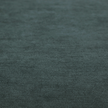 A finely textured weave in a deep teal, slate green, or dark spruce shade. The material features a subtle heathered look with finely blended threads of rich blue-green and darker neutral undertones throughout.
