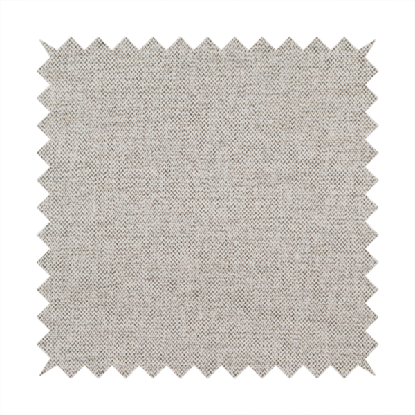 A finely textured weave in a pale silver, heather grey, or light ash tone. The material features a subtle heathered look with finely blended threads of cool grey and white undertones throughout.