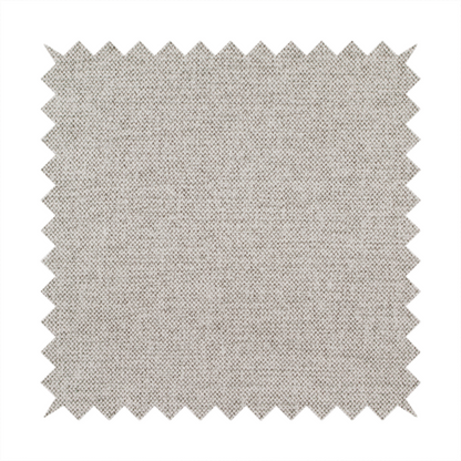 A finely textured weave in a pale silver, heather grey, or light ash tone. The material features a subtle heathered look with finely blended threads of cool grey and white undertones throughout.