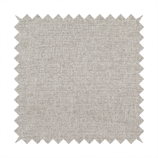 A finely textured weave in a pale silver, heather grey, or light ash tone. The material features a subtle heathered look with finely blended threads of cool grey and white undertones throughout.
