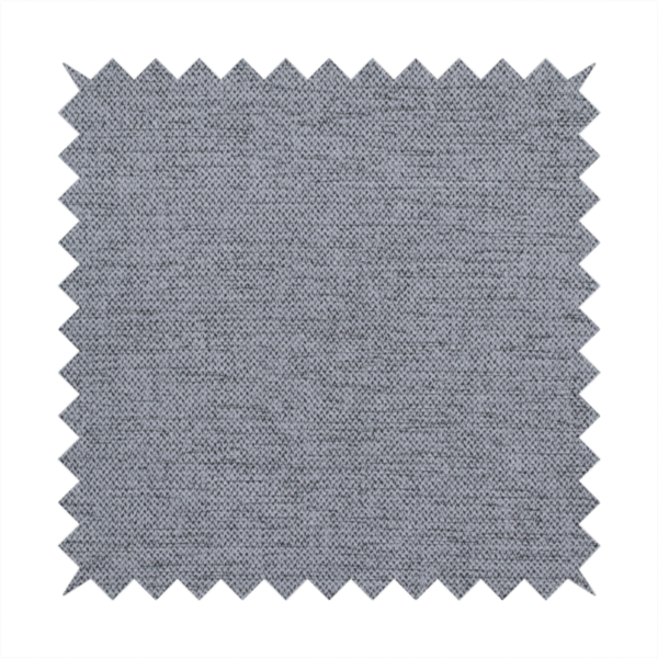 A finely textured weave in a medium steel grey or slate grey shade. The material features a subtle heathered look with finely blended threads of cool grey, soft charcoal, and muted blue-grey tones throughout.