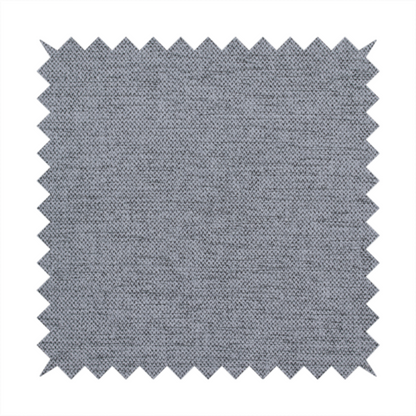 A finely textured weave in a medium steel grey or slate grey shade. The material features a subtle heathered look with finely blended threads of cool grey, soft charcoal, and muted blue-grey tones throughout.
