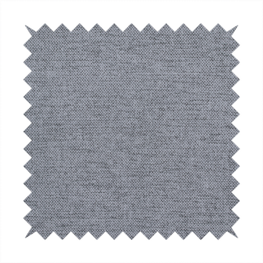 A finely textured weave in a medium steel grey or slate grey shade. The material features a subtle heathered look with finely blended threads of cool grey, soft charcoal, and muted blue-grey tones throughout.