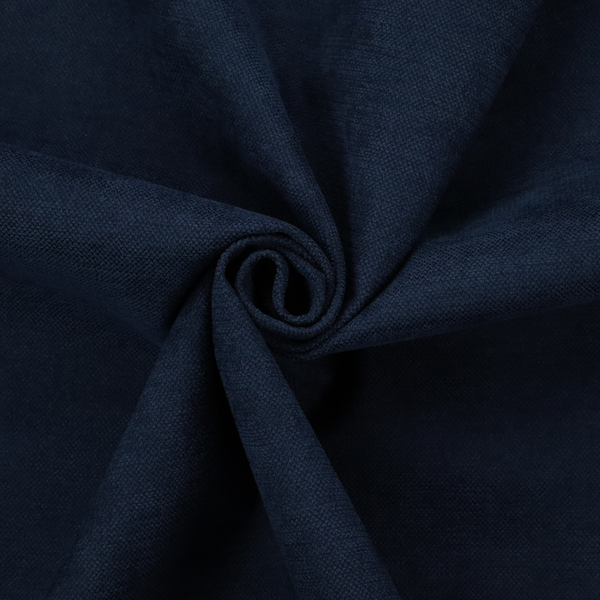 A finely textured, tight weave in a deep navy or midnight blue shade. The material features a subtle, uniform micro-textured look with very dark neutral undertones throughout.