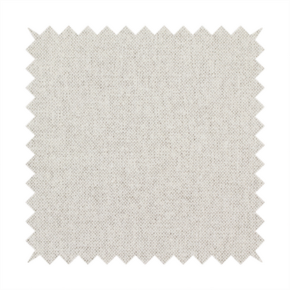 A finely textured weave in a pale cream, ivory, or oatmeal shade. The material features a subtle heathered look with finely blended threads of soft white and light neutral beige undertones throughout.
