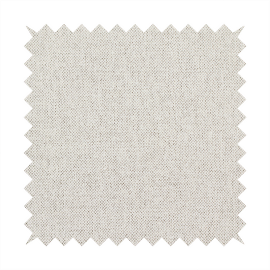 A finely textured weave in a pale cream, ivory, or oatmeal shade. The material features a subtle heathered look with finely blended threads of soft white and light neutral beige undertones throughout.