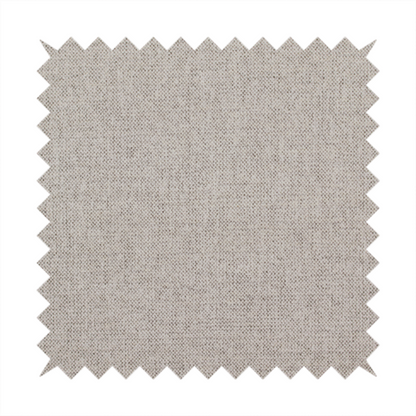 A finely textured weave in a light greige, taupe, or soft pebble grey shade. The material features a subtle heathered look with finely blended threads of cool grey and warm beige undertones throughout.