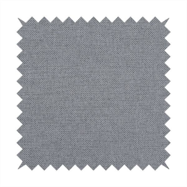 A finely textured weave in a medium mineral grey or cool slate shade. The material features a subtle heathered look with finely blended threads of classic grey, white, and faint charcoal undertones throughout.