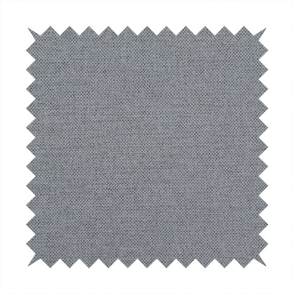 A finely textured weave in a medium mineral grey or cool slate shade. The material features a subtle heathered look with finely blended threads of classic grey, white, and faint charcoal undertones throughout.