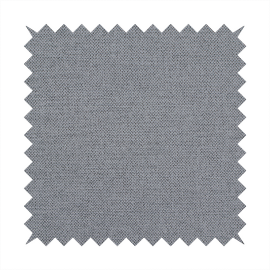 A finely textured weave in a medium mineral grey or cool slate shade. The material features a subtle heathered look with finely blended threads of classic grey, white, and faint charcoal undertones throughout.