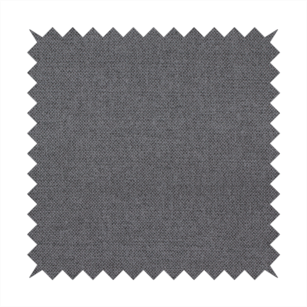 A finely textured weave in a deep charcoal, graphite, or dark slate grey shade. The material features a subtle heathered look with finely blended threads of black, deep grey, and soft ash undertones throughout.