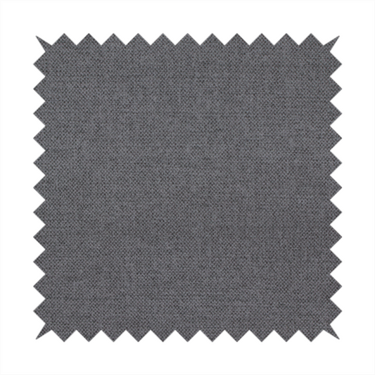 A finely textured weave in a deep charcoal, graphite, or dark slate grey shade. The material features a subtle heathered look with finely blended threads of black, deep grey, and soft ash undertones throughout.