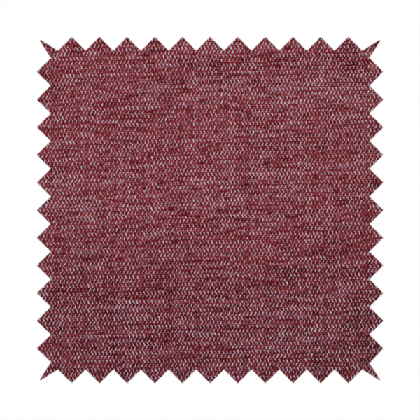 A rich burgundy red woven fabric with a fine, heathered texture.