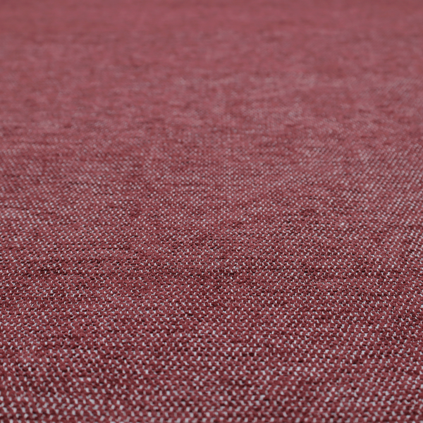 A rich burgundy red woven fabric with a fine, heathered texture.