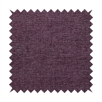 A rich plum purple woven fabric with a fine, heathered texture.