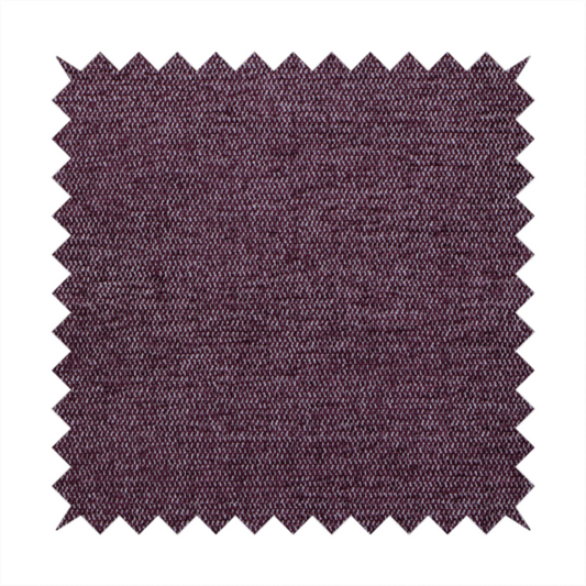 A rich plum purple woven fabric with a fine, heathered texture.