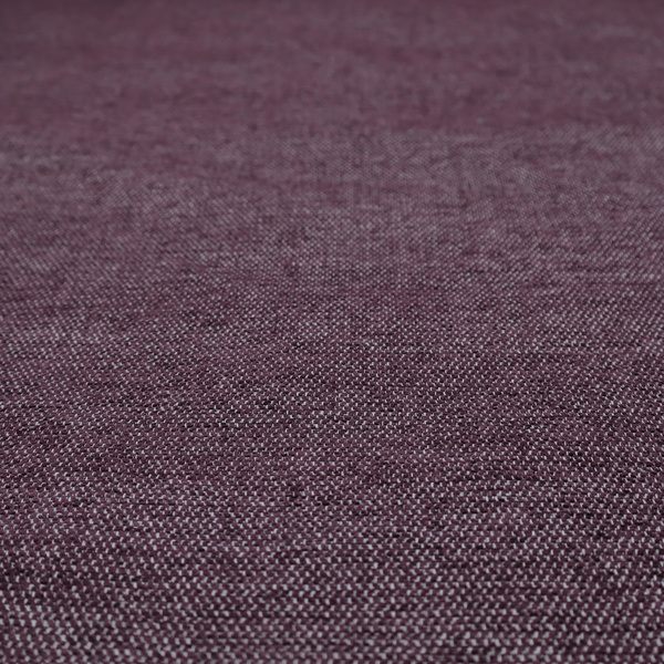 A rich plum purple woven fabric with a fine, heathered texture.
