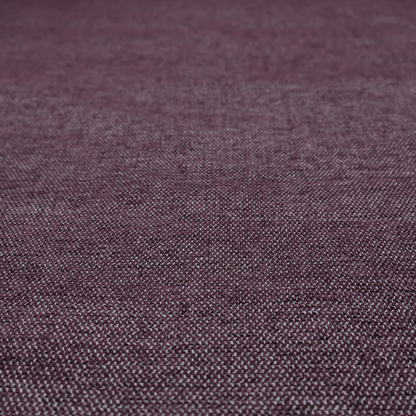 A rich plum purple woven fabric with a fine, heathered texture.