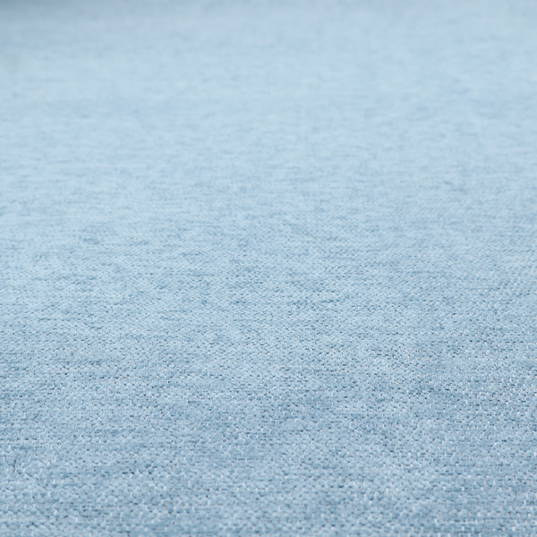 A pale powder blue woven fabric with a fine, heathered texture.