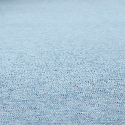 A pale powder blue woven fabric with a fine, heathered texture.