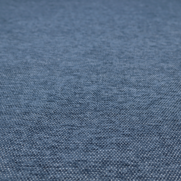 A dark denim blue woven fabric with a fine, heathered texture.