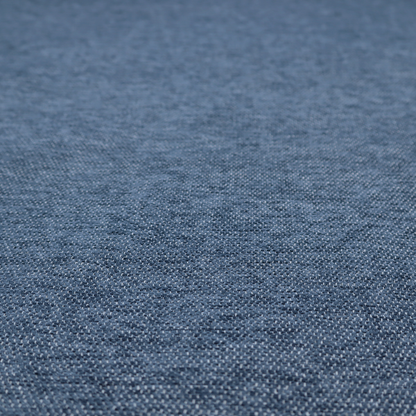 A dark denim blue woven fabric with a fine, heathered texture.