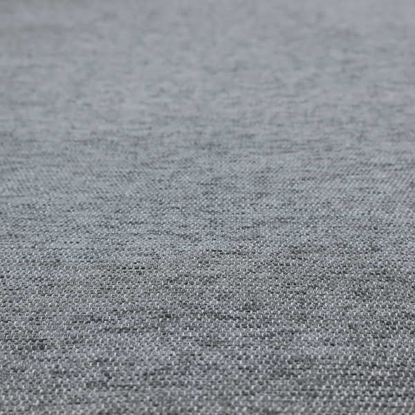 A silver-grey woven fabric with a fine, heathered texture.