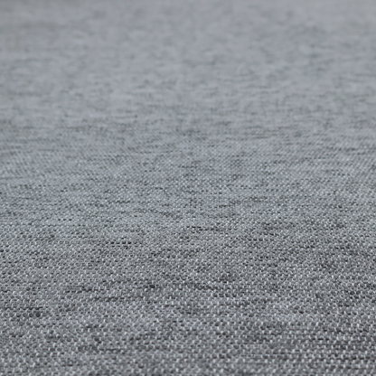 A silver-grey woven fabric with a fine, heathered texture.