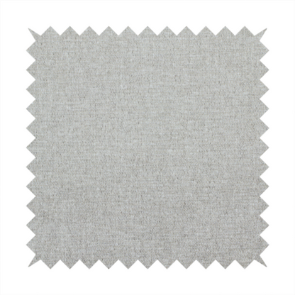 A light silver-grey woven fabric with a fine, heathered texture.