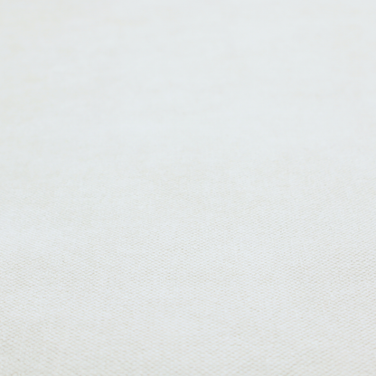 A solid, off-white or light cream-coloured woven fabric. The weave appears consistent and fine, creating a subtle, clean aesthetic.