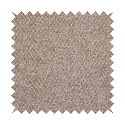 A fine, woven upholstery fabric in a rich, warm taupe or brown tone, featuring a consistent and textured surface pattern.