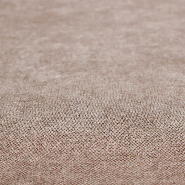 A fine, woven upholstery fabric in a rich, warm taupe or brown tone, featuring a consistent and textured surface pattern.