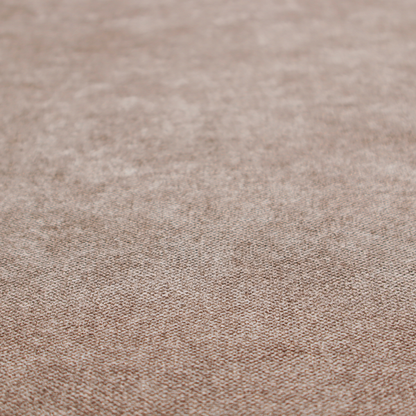 A fine, woven upholstery fabric in a rich, warm taupe or brown tone, featuring a consistent and textured surface pattern.