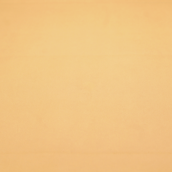 A solid yellow-coloured Hallstatt faux leather fabric texture with a smooth, fine finish.