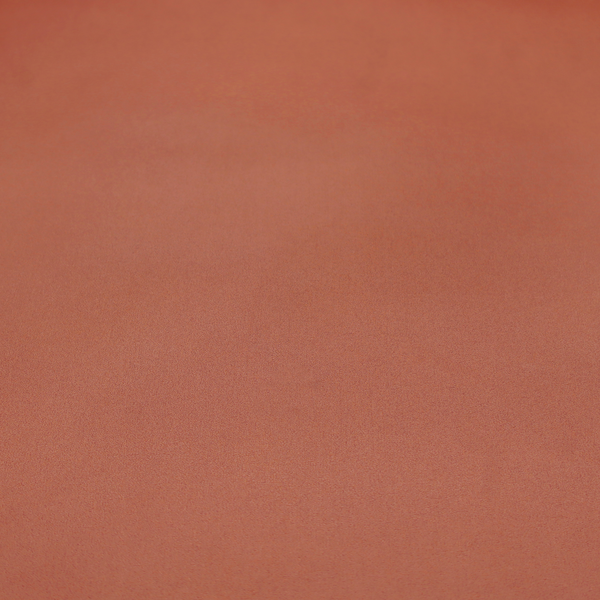 A solid rust-coloured Hallstatt faux leather fabric texture with a smooth, fine finish.