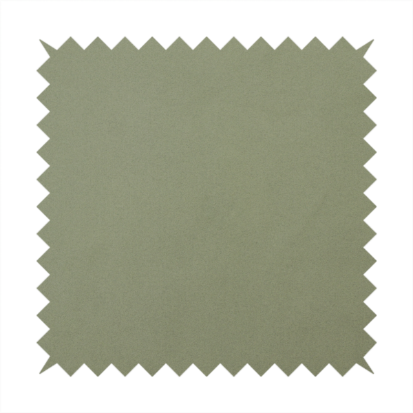 Plain, solid olive green-coloured Hallstatt faux leather fabric texture with a smooth, fine finish.