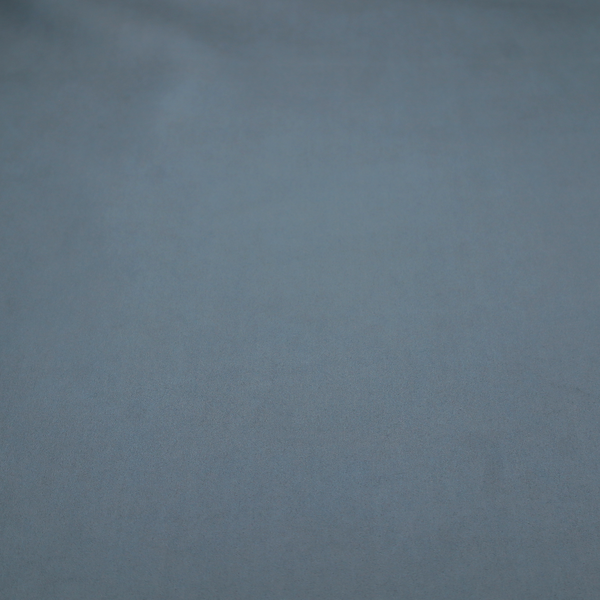 Plain, solid dark blue-coloured Hallstatt faux leather fabric texture with a smooth, fine finish.