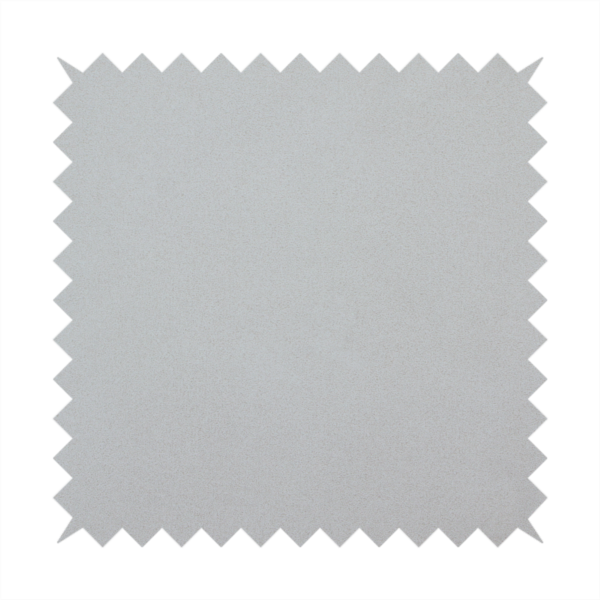 Plain, solid light grey-coloured Hallstatt faux leather fabric texture with a smooth, fine finish.