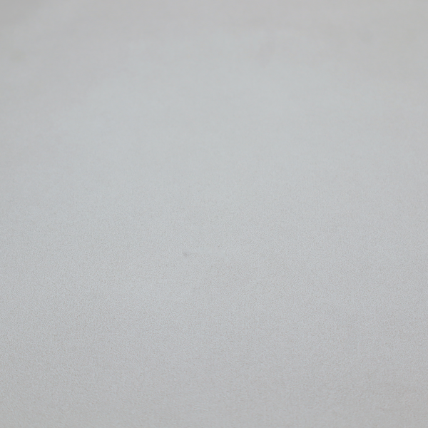 Plain, solid light grey-coloured Hallstatt faux leather fabric texture with a smooth, fine finish.