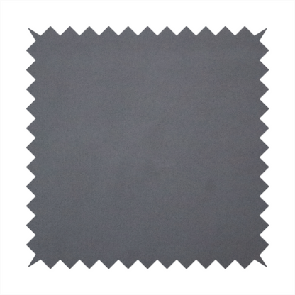 Plain, solid charcoal grey-coloured Hallstatt faux leather fabric texture with a smooth, fine finish.