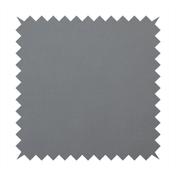 Plain, solid medium grey-coloured Hallstatt faux leather fabric texture with a smooth, fine finish.