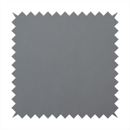 Plain, solid medium grey-coloured Hallstatt faux leather fabric texture with a smooth, fine finish.